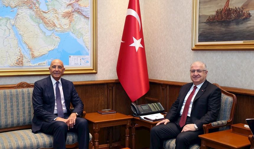 Bakan Güler ABD Büyükelçisi Barrack'ı kabul etti