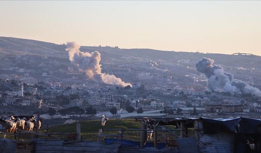 İsrail Lübnan'ın güneyine hava saldırısı düzenledi