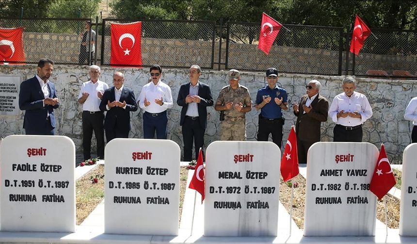 Mardin'de PKK tarafından katledilen 21 kişi için anma töreni düzenlendi