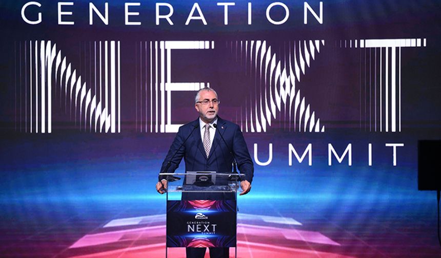 Bakan Işıkhan Generation Next Summit etkinliğinde konuştu