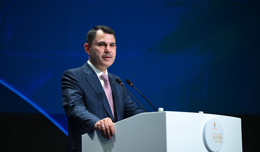 Bakan Kurum Kentsel Dönüşüm Zirvesi'nde konuştu