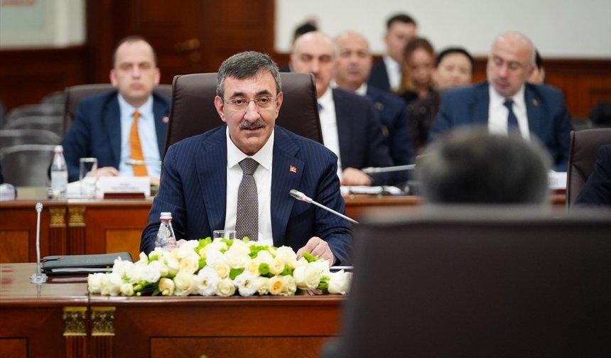 Cevdet Yılmaz, Kazakistan Cumhurbaşkanı tarafından kabul edildi