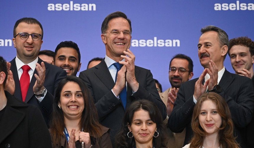 NATO Genel Sekreteri Rutte'den ASELSAN ziyareti