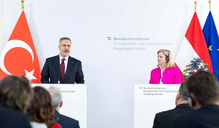 Dışişleri Bakanı Hakan Fidan Avusturya'da