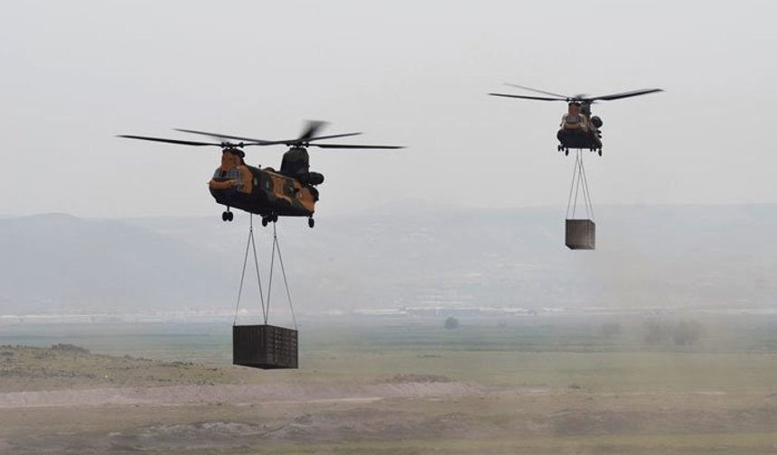 Ankara'da kaza kırıma uğrayan helikopterde incelemeler sürüyor