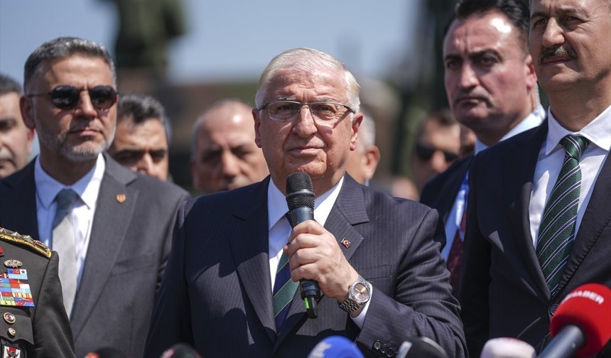 Bakan Güler, MSB'nin basın bilgilendirme toplantısında konuştu: