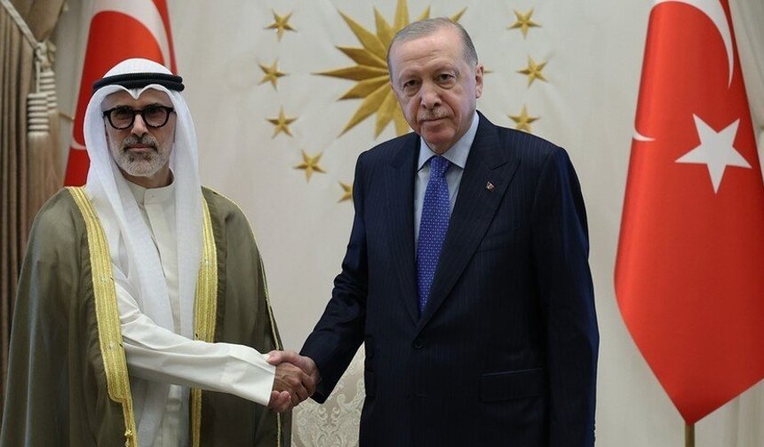 Cumhurbaşkanı Erdoğan Kuveyt Dışişleri Bakanı Sabah ile görüştü