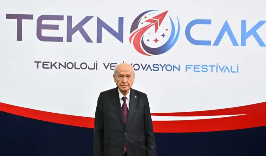 Devlet Bahçeli TEKNOCAK Festivali'ni ziyaret etti
