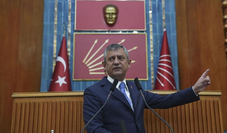 Özgür Özel, CHP TBMM Grup Toplantısı'nda konuştu
