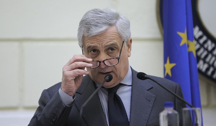 İtalya Dışişleri Bakanı Tajani, İsrail'e tepki