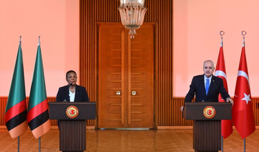 Kurtulmuş ve Mutti ortak basın toplantısı düzenledi