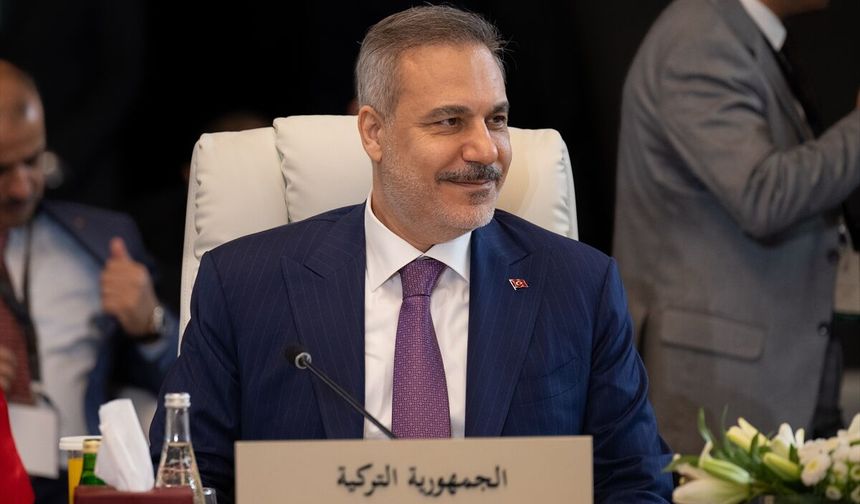 Bakan Fidan, Amman'da düzenlenen Kudüs konulu bakanlar toplantısına katıldı