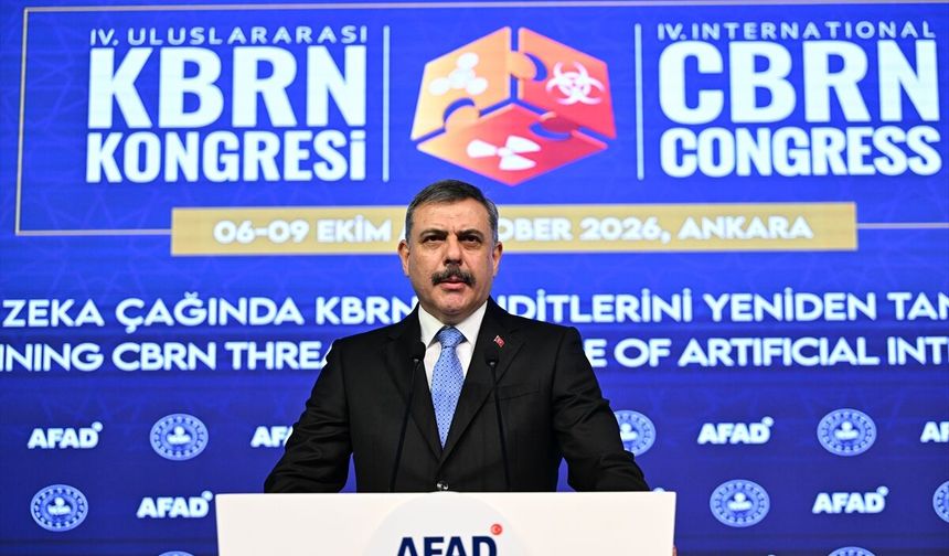 İçişleri Bakanı Çiftçi'den şehit polis Ahmet Türkoğlu için taziye mesajı