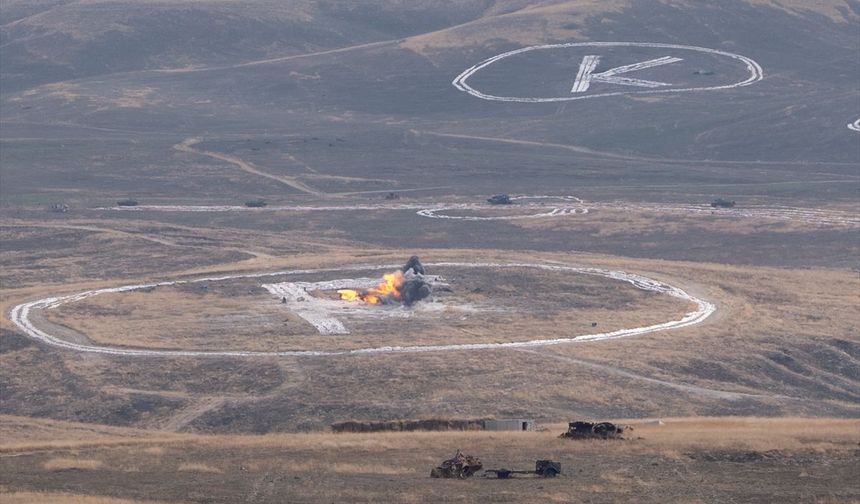 TSK'nın ateş gücünün sergilendiği Ateş Serbest-2026 tatbikatı tamamlandı